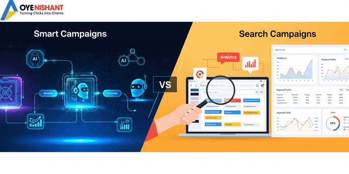 Smart Campaigns vs Search Campaigns