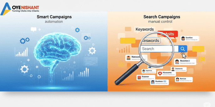 Smart Campaigns vs Search Campaigns